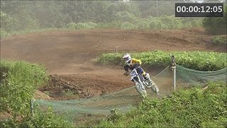 20160813 Practice YZ125s in モトクロスビレッジ