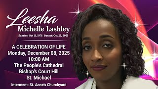 Celebrating the Life of Leesha Lashley