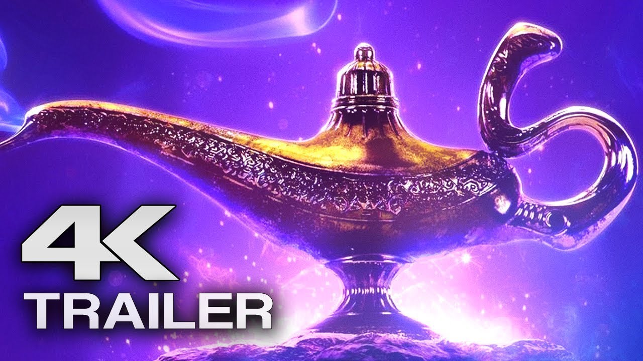 ALADDIN Teaser Trailer (4K ULTRA HD) 2019 - Will Smith Disney Movie ...