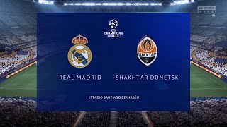 FIFA 22 | Real Madrid vs Shakhtar Donetsk - Estadio Santiago Bernabéu | Gameplay
