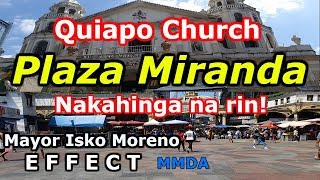 Plaza Miranda, Quiapo Church! Maayos na.! Manila Update 2019. Philippines. Travel Vlog.