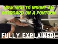 Outboard on a Pontoon - HOW HIGH SHOULD YOU MOUNT IT?!?