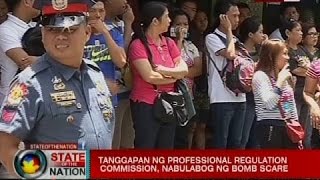 SONA: Tanggapan ng Professional Regulation Commission, nabulabog ng bomb scare