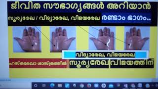 ജീവിത സൗഭാഗ്യങ്ങൾ അറിയാൻ സൂര്യരേഖ / വിദ്യാരേഖ, വിജയരേഖ - രണ്ടാം ഭാഗം. 31 DSCN0838