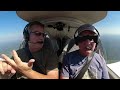 flying an instrument approach in a da40