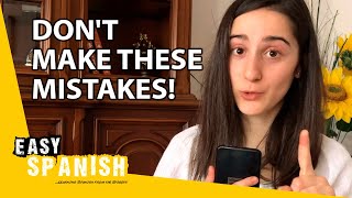10 most common mistakes Spanish learners make! | Easy Spanish 195
