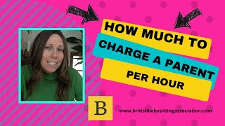 How much to charge as a babysitter per hour