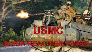 U.S. MARINE QUICK REACTION FORCE (QRF) MARSOC