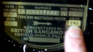 Electricity Meter Restore 1 ( Part 1 of 25 ) British Sangamo Type HM