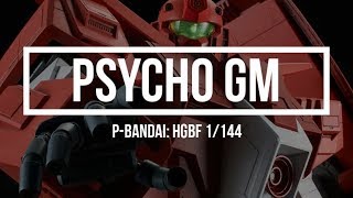 Preview P-Bandai HGBF 1/144 Psycho GM