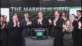 S\u0026P/TSX 60 VIX (VIXC) opens Toronto Stock Exchange, October 25, 2010.