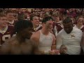 minnesota s p.j. fleck crowd surfs is emotional after beating penn state college football on espn