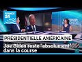 Présidentielle américaine : Joe Biden déterminé à rester dans la course • FRANCE 24