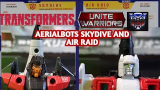 VLOG 93: SKYDIVE and AIR RAID - Unite Warriors Aerialbots Combiner (Review in 16 minutes!)