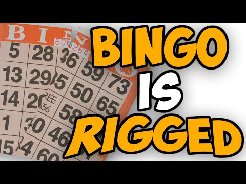 How are bingo numbers arranged?