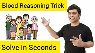 Blood Reasoning Trick | Maths Trick |Reasoning Trick | imran sir maths
