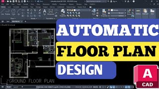 Make floor plan 10x faster AutoCAD Best Tutorial