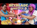 Beyblade battle: Bebang vs Boyong butiki | Madam Sonya Funny Video