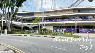 🇸🇬新加坡工作｜Annual Leave Vlog｜Day 5-1｜Singapore Flyer, Marina Bay Street Circuit • 2020/10/30🇸🇬