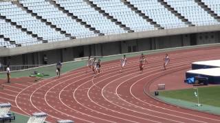 2013年 大阪陸上競技選手権大会 男子200m予選3組