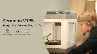 Product Introduction |  Sermoon V1(Pro) 3D Printer | Out-of-box Printing