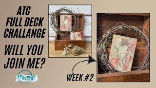 Week 2 ATC Full Deck Challenge - DIY Paint Products