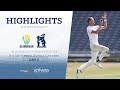 HIGHLIGHTS | Bob Willis Trophy vs Glamorgan (A) - Day Two