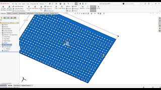 How To Use The Linear Pattern Option "Up To Reference" In SOLIDWORKS