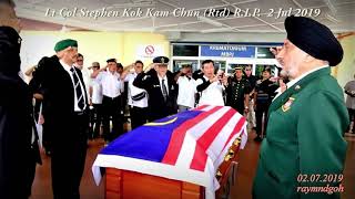 Lt Col Stephen Kok Kam Chun (Rtd) R.I.P.