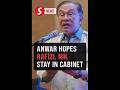 Anwar hopes Rafizi and Nik Nazmi will rethink decision to quit Cabinet