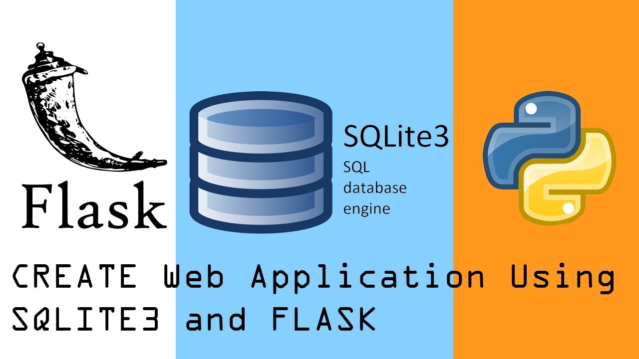 Sqlite3 Python Flask Tutorial | Create Web App - YouTube