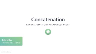 Python Tutorial: Concatenation