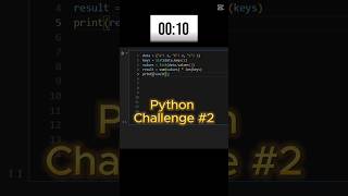 Can You Solve This Python Dictionary Puzzle? 🐍 #PythonChallenge