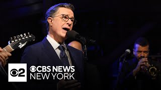 Stephen Colbert says goodbye to Late Show for final time at Ed Sullivan Theater