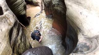 Zion Subway - Keyhole Falls