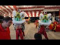 新加坡龍聖武术龍獅院 singapore long sheng lion dance cai qing performance at amk 龍山岩 on 05 02 23