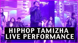 Hiphop Tamizha Live Dance Performance @ Dhruva Pre Release Function | Ram Charan