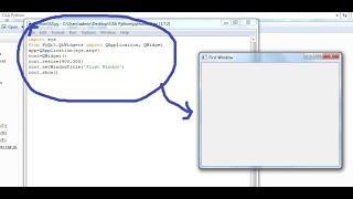 Python GUI Simplified with PyQT5 - Part 1