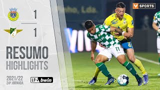 Highlights | Resumo: FC Arouca 1-1 Moreirense (Liga 21/22 #24)