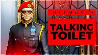 Hitman 3 Dubai Talking Toilet Easter Egg Hitman 3 Funny Moments