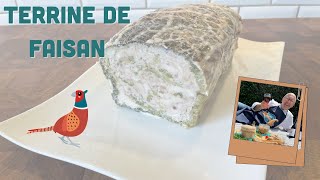 On fait une TERRINE DE FAISAN  ensemble !