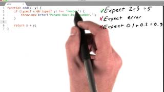 Refactoring add() - JavaScript Testing