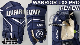 Excellent retail option! Warrior Alpha LX2 Pro hockey gloves Snap Shot review