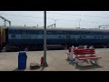 indian railways 08427 angul puri fast passenger entering in puri junction at platform no 1.