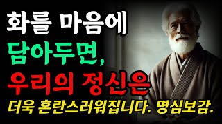 화를 마음에 담아두면, 우리의 정신은 더욱 혼란 스러워 집니다.|노자|공자|오디오북|철학과 지혜|옛성인들의 지혜|반복|명상과 지혜의 샘터