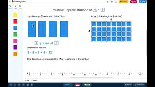 Multiplication Made Easy with Color Tiles | Brainingcamp