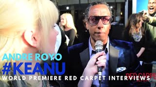 Andre Royo #Empire #HandOfGod interviewed at the premiere of “Keanu” #KEANU #KeyandPeele