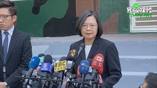 【陳同佳案】呼籲港府不要迴避 蔡英文：台灣「只有逮捕沒有自首 這就是國家主權」