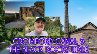 Cromford Canal and The Black Rocks... a stunning High Peak walk ✨️ #matlock #canal #railway