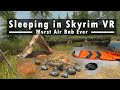 Actually Camping in Skyrim VR